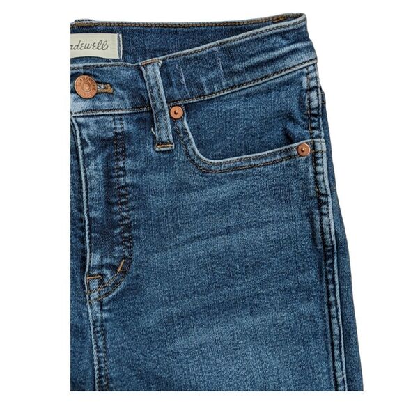 Like New Madewell Women's 10" High-Rise Skinny Jeans Size 26P Style MA624 - Picture 5 of 10
